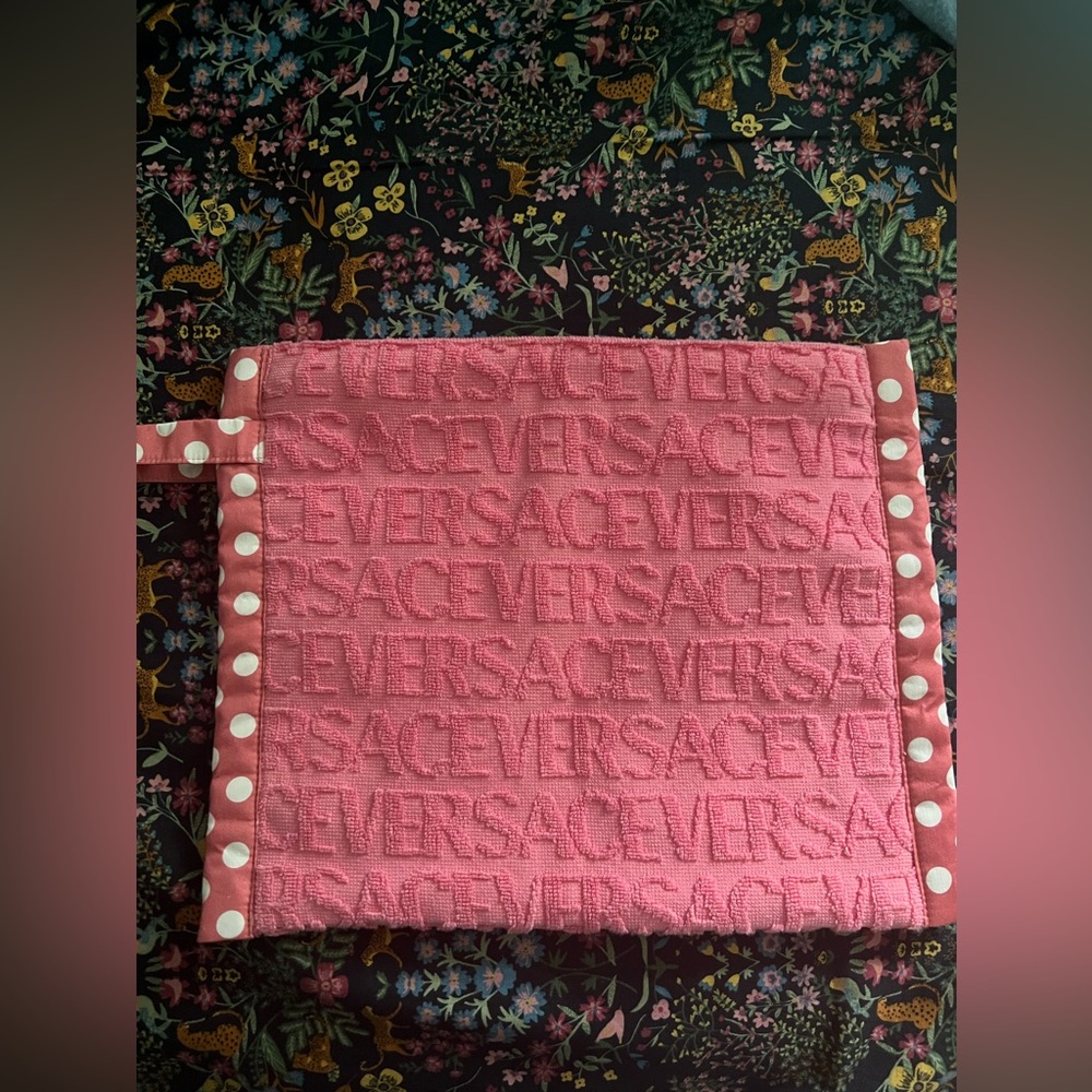 Versace Wristlet Pool Bag NWOT